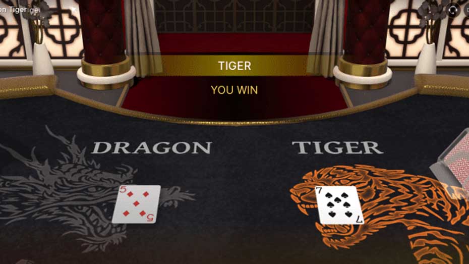 What is the Dragon Tiger Game